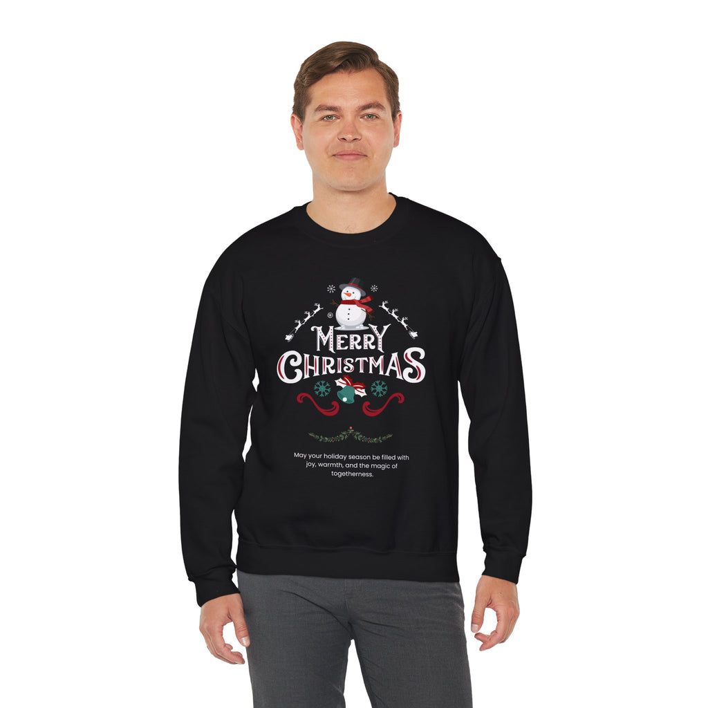 Cozy Holiday Crewneck Sweatshirt - Festive Christmas Design, Unisex Christmas Apparel, Winter Casual Wear, Gift for Her, Holiday Sweater